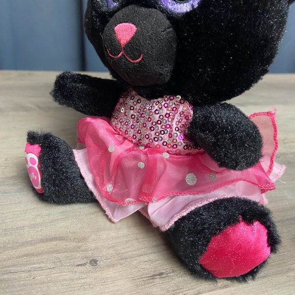 Build‎ a Bear 2014 Buddies LUCK Black Kitty, 9” Halloween Cat - Picture 4 of 8